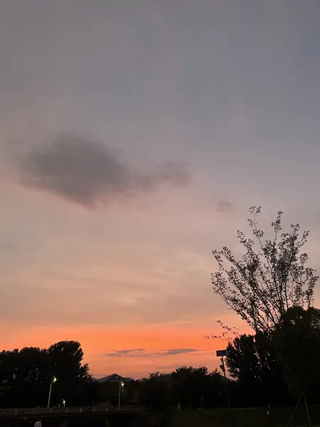 南京拍摄的落日与天空